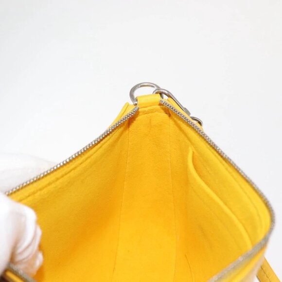 LOUIS VUITTON Epi Pochette Accessoires Accessory Pouch Yellow M52989 Auth 146464 - Picture 12 of 16